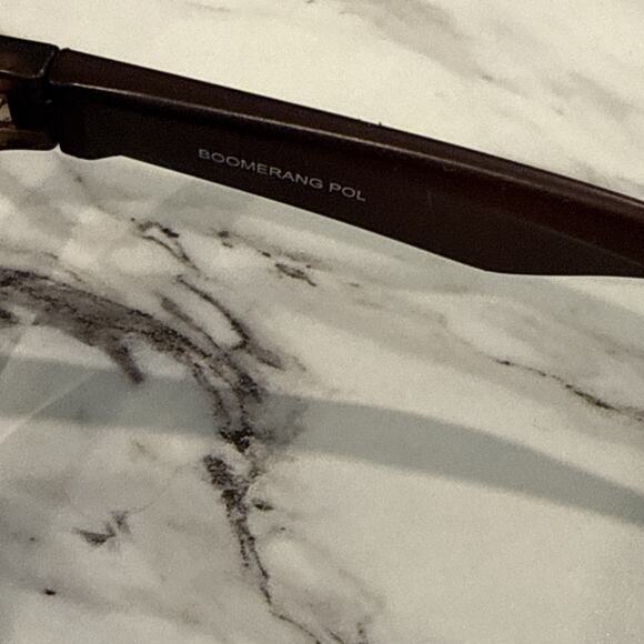 Zol Boomerang Polarized Sunglasses Tortoise Round - Picture 6 of 10